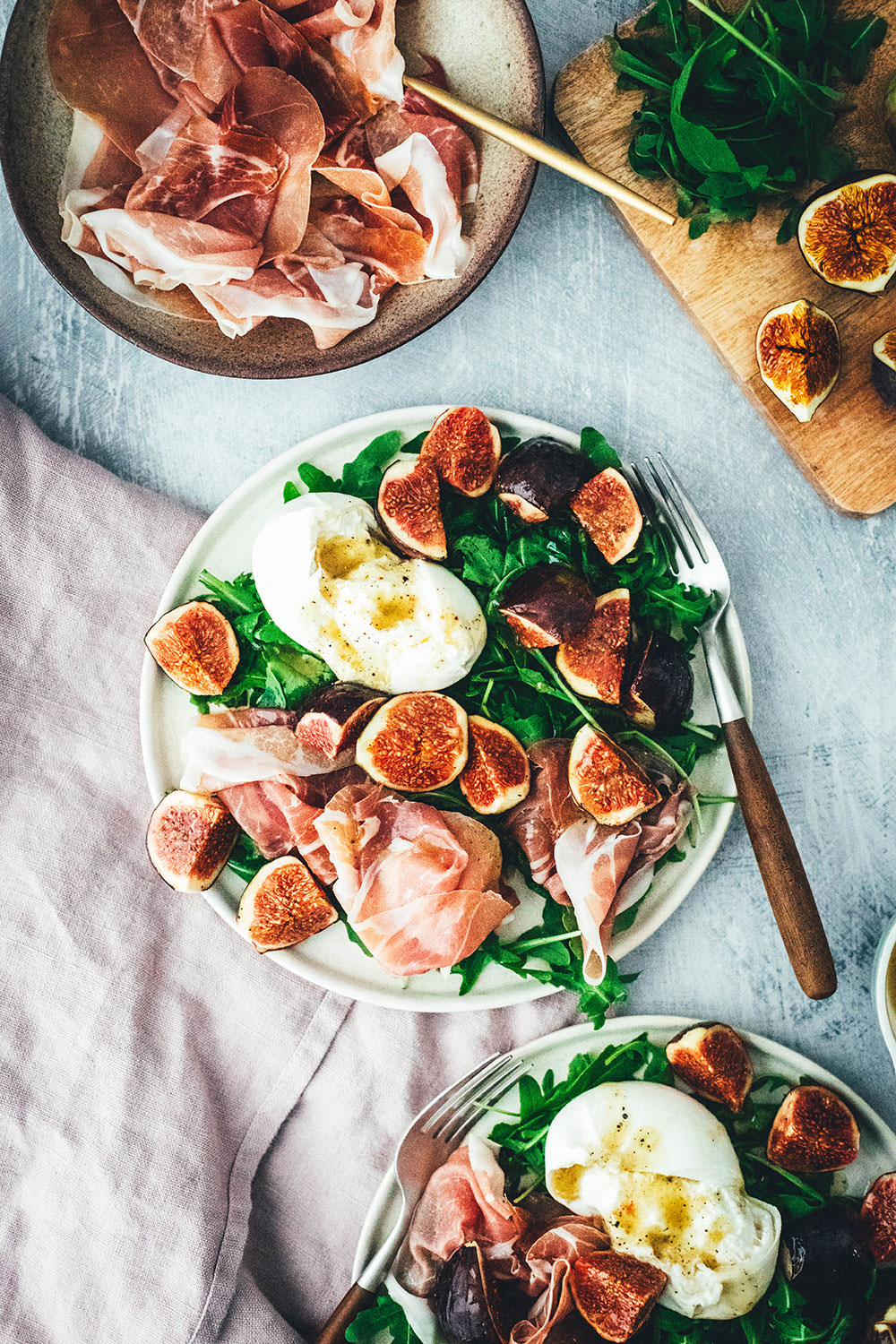 Rezept: Burrata Salat